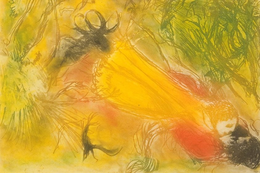 Figure In The Landscape