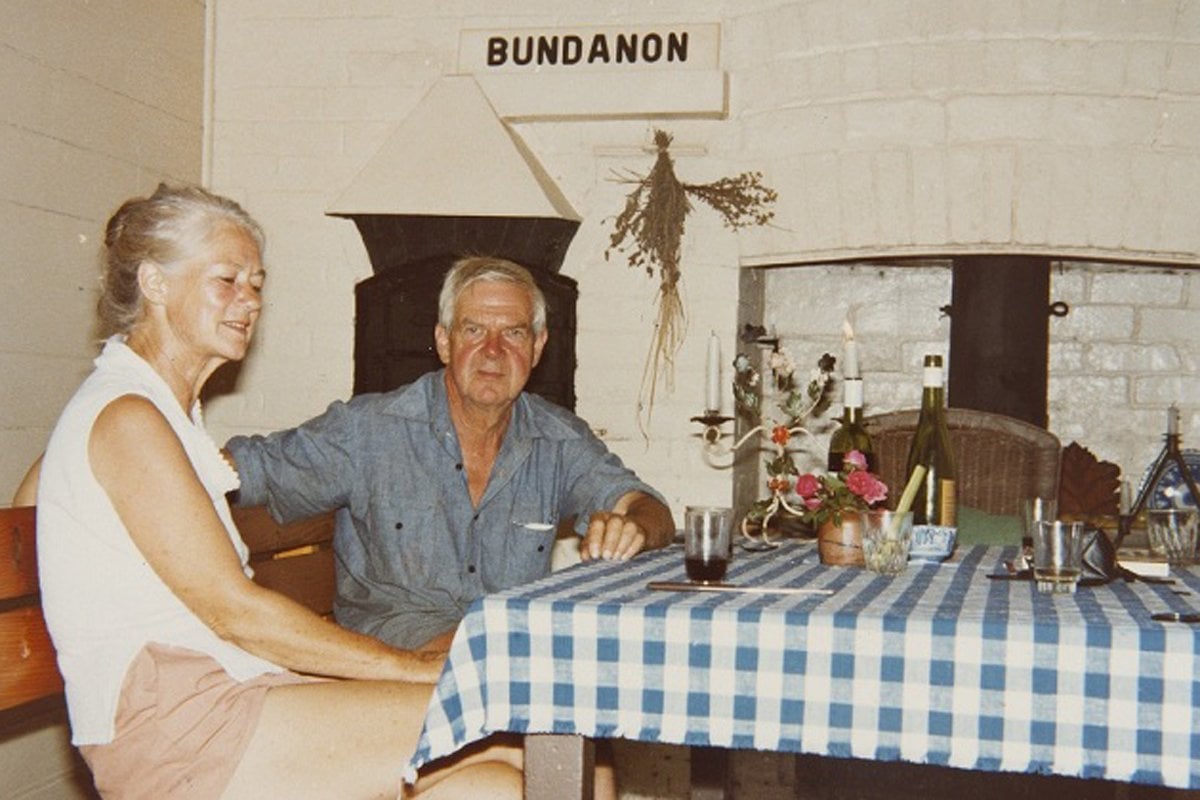 Yvonne and Arthur Boyd at Bundanon Kitchen