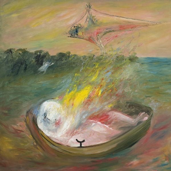 Abstract painting by Arthur Boyd