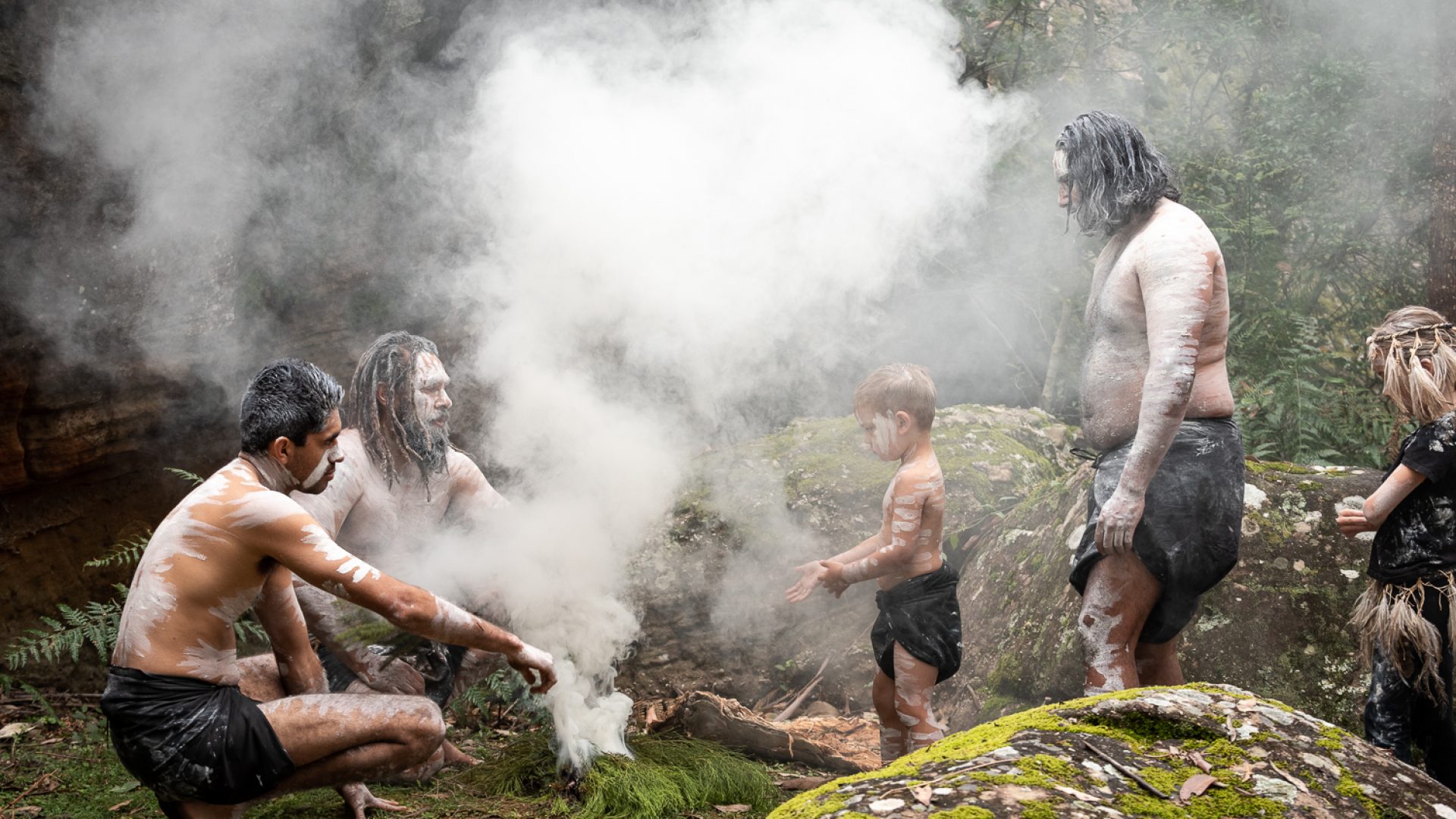 Traditional smoking ceremony