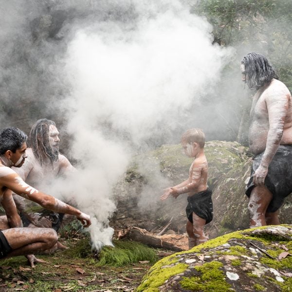 Traditional smoking ceremony