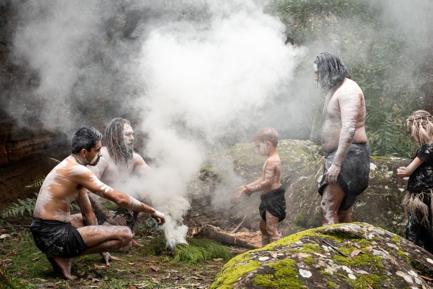 Traditional smoking ceremony