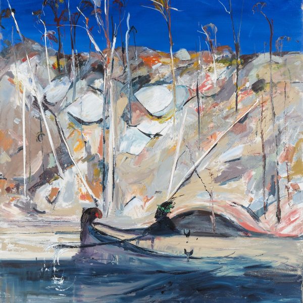 Arthur Boyd, 'Shoalhaven as the River Styx', c1996, oil on canvas