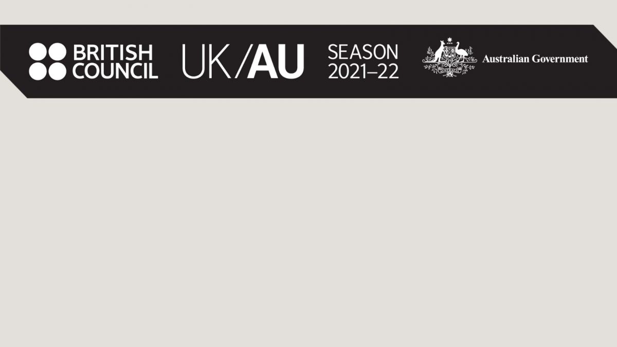 British council logo, UK/AU Season 2021-22 logo, Australian Government logo
