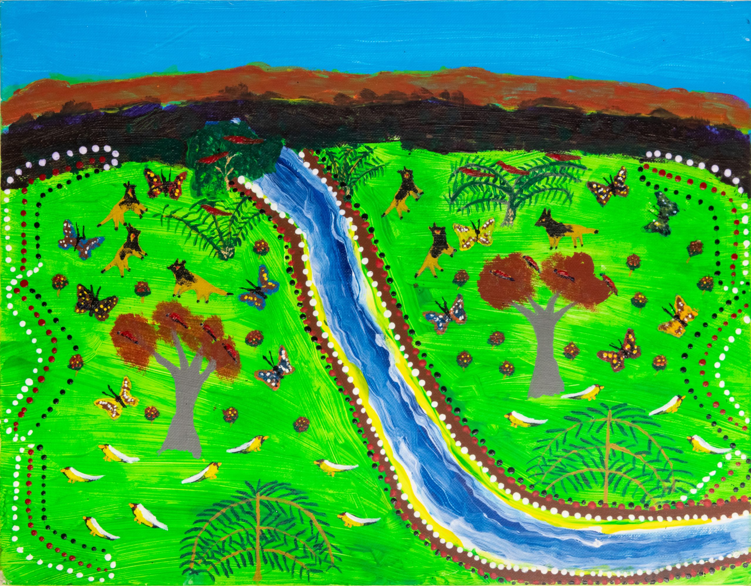 Reuben Ernest Brown, once upon a time, c2001
