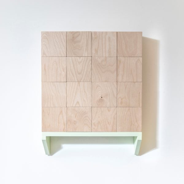Trees, 2022. Plywood, synthetic polymer paint. 75 x 60 x 15cm. Photo: Peter Morgan.