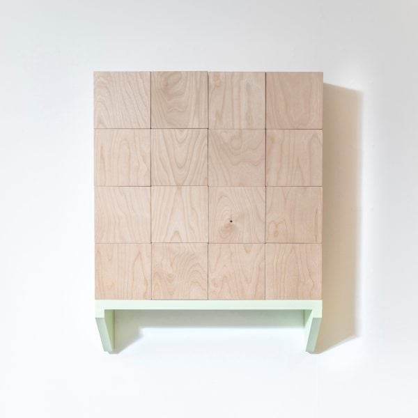 Trees, 2022. Plywood, synthetic polymer paint. 75 x 60 x 15cm. Photo: Peter Morgan.