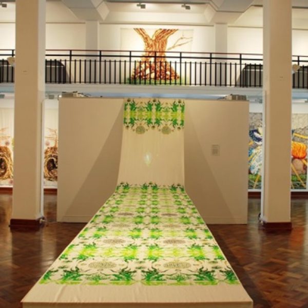 Agnieszka Golda, Martin Johnson, and Jo Law, 'Alchemical World', 2021. Installation view at Wollongong Art Gallery