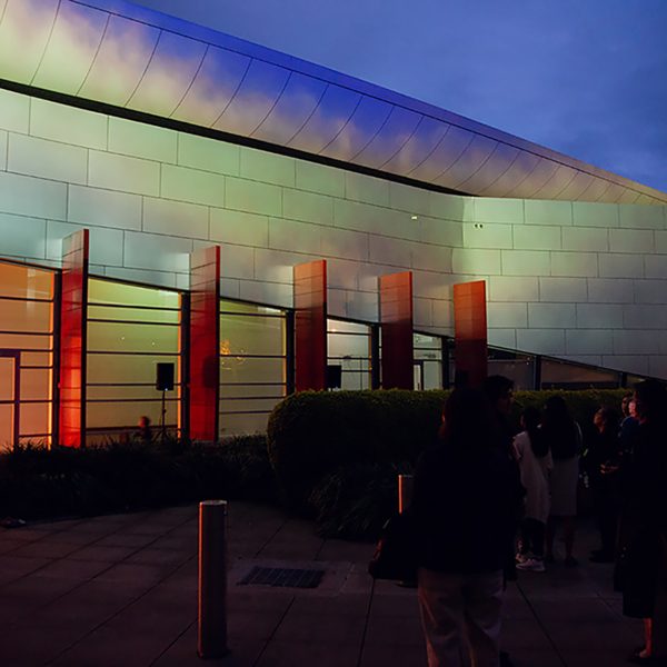'Endless Blue Edge' 2022, installation image. BLEED 2022 at Campbelltown Arts Centre. Photo: Rolling Media Productions