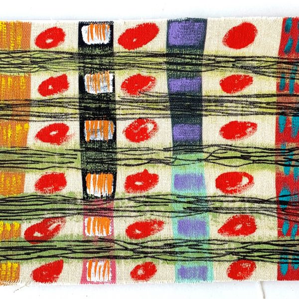 Christina Newberry 'Postcard' 2023 Acrylic paint on linen 