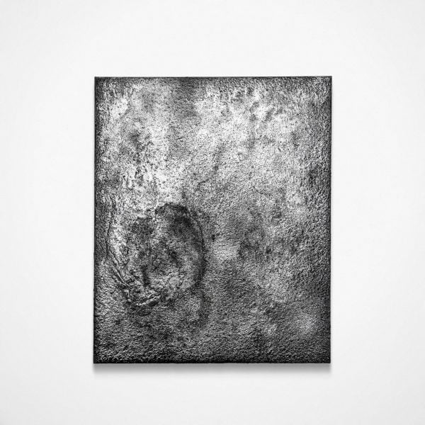 'In Response II'
2020
Silica, pigment, Eucalyptus cellulose (biodegradable glitter)on canvas over timber frame
66 cm x 91 cm x 4 cm unframed