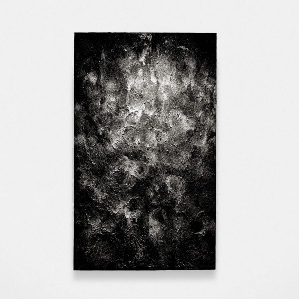 'In Response III'
2020
Silica, pigment, Eucalyptus cellulose (biodegradable glitter) on canvas over timber frame
91 cm x 152 cm x 4 cm unframed