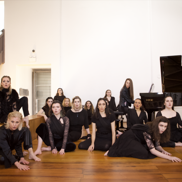 REVERENCE is The House Commission 2022, an original work for piano and voice written by Rose Riebl. Photo: Danielle
O’Keefe at the Phoenix Church Space.