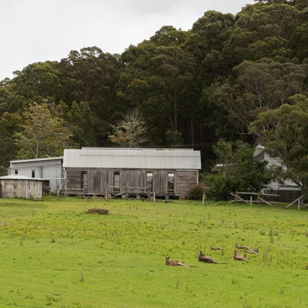 Barn Studios viewed from outside the Artists in Residence Complex