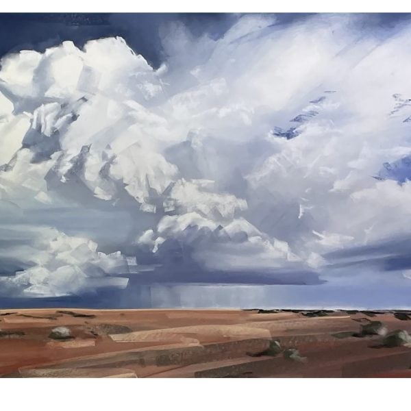 Artist
Amy Dynan 'The weather builds in the silence' 100cm x150cm, pastel on paper