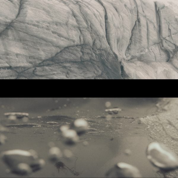 Screen capture from ‘ecologies (Arctic)’ Michele Barker + Anna Munster, multichannel installation, 2024 ongoing, courtesy the artists