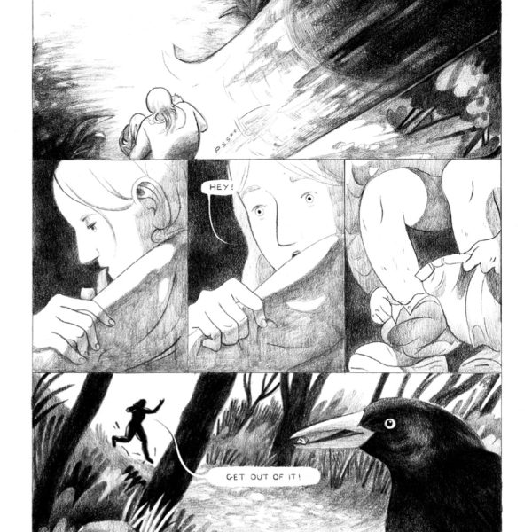 Excerpt from forthcoming graphic novel 'Bivouac'
