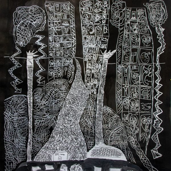 Matthew Clarke 'St Kilda Rd the Arts Center' Photo: Andrew Clarke