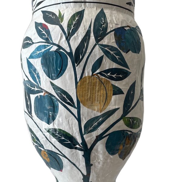 'Sex Pot' June 2023 Papier mache and collage 70x30x30