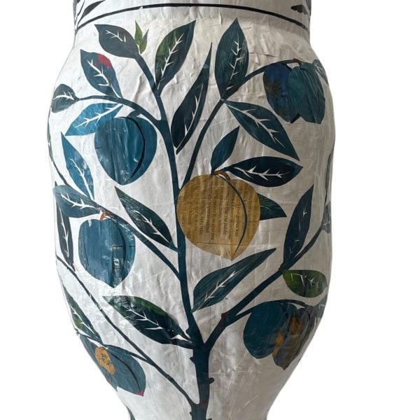 'Sex Pot' June 2023 Papier mache and collage 70x30x30