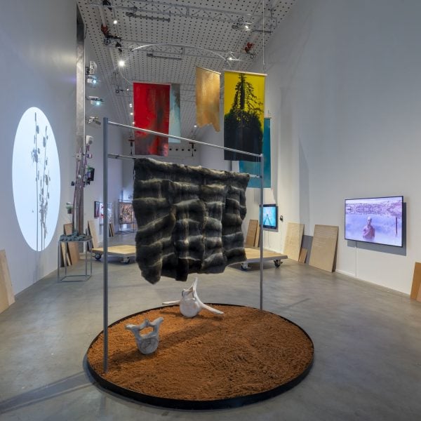 'Wild Hope: Conversations for a Planetary Commons', RMIT Design Hub Gallery, 2023. Curatorium: Naomi Stead, Fleur Watson, Wendy Steele, Katrina Simon. Exhibition Design: Stuart Geddes. Photography: Tobias Titz