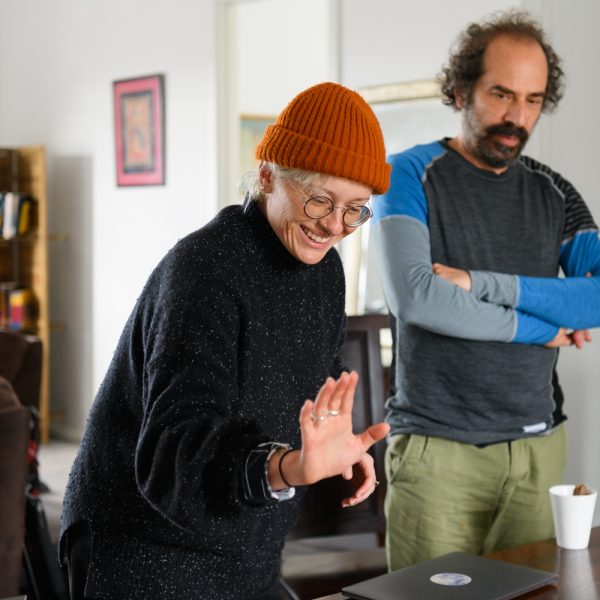 Sarah Walker & Bob Scott. Photo: Roslyn Oades