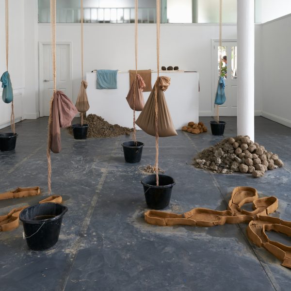 Davinia-Ann Robinson, ‘distinction between felt flesh’ - 2022, Durational Installation and Performance. Photo: Theo Christlis 