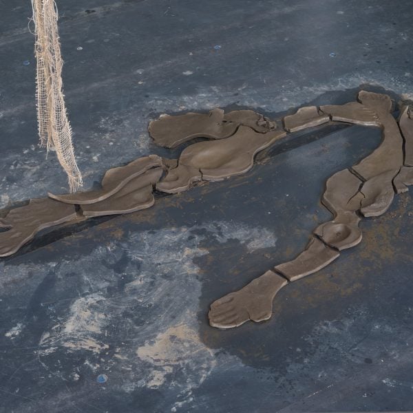 Davinia-Ann Robinson, ‘distinction between felt flesh’ - 2022, Durational Installation and Performance. Photo: Theo Christlis
