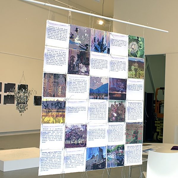 Memory Fields, poems and altered photographs, 2015