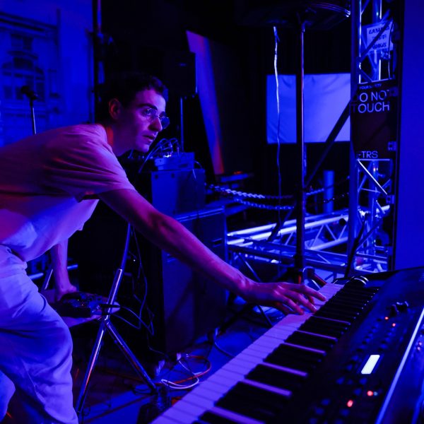 Ronan Apcar at the 2024 ARTS8 collaboration at AFTRS, Sydney. Photo: Hanna Lassen
