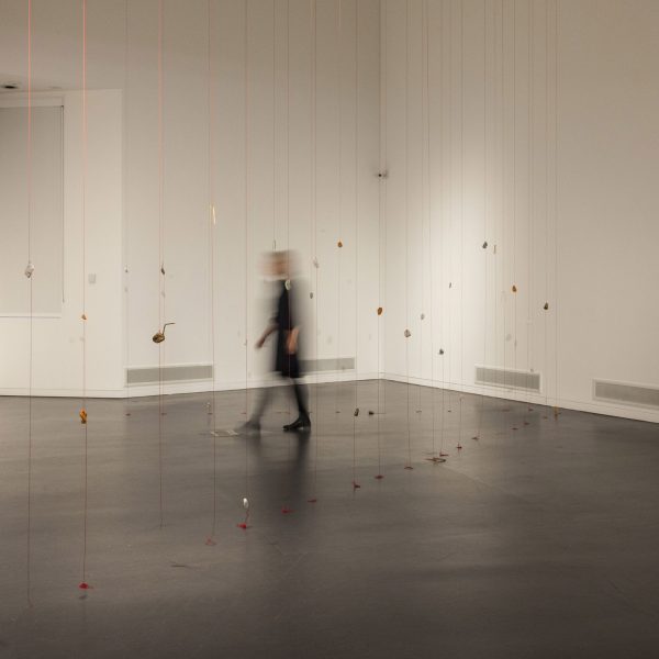 Soyoun Kim, Tongue-Tongs, 2022, installation, video, sound. Manningham Art Gallery. Photo: Charlie Kinross. 