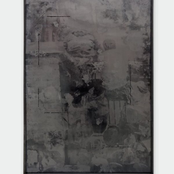 Hootan Heydari, Nostograph 7, Photograph, Steel, Powder and Liquid Graphite