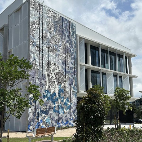 Goompi 'Water Brings Life' 2022, Mural painted by Indigo Jo and The Art of Wall