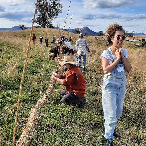 Leanne Thompson, 'Capertee Weaving Water', Capertee Valley Hydrology Project, 2021
