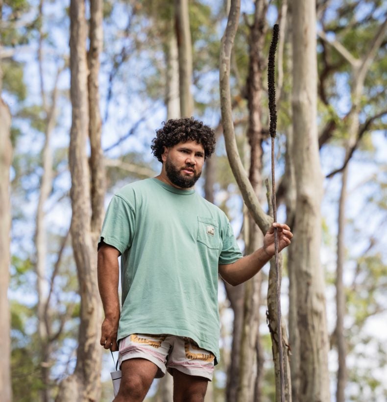 Man in the bush