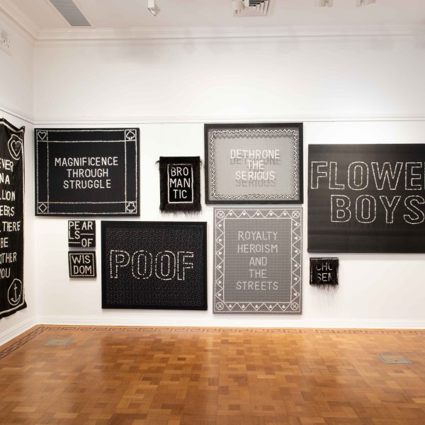‘Pearlies’ install view, Woollahra Gallery, Sydney. Photo Anna Hay