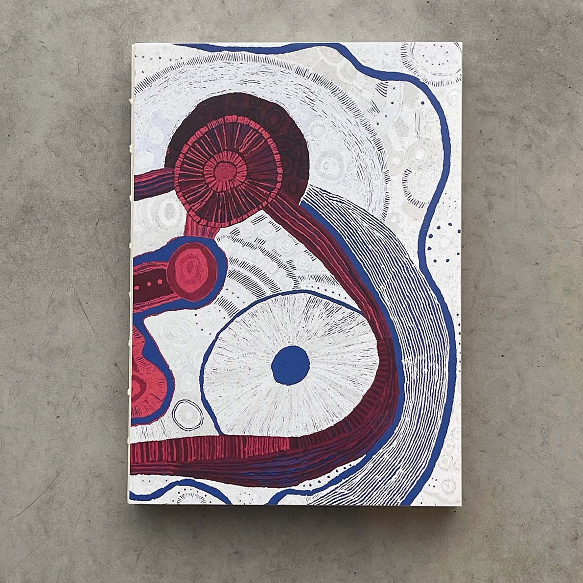 Betty Kuntiwa Pumani: Antara Exposed Spine Sketchbook