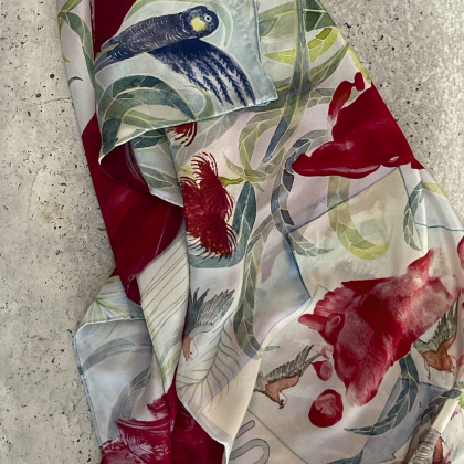 Florence Boyd & Rosa O’Sullivan Boyd 100% Silk Scarf