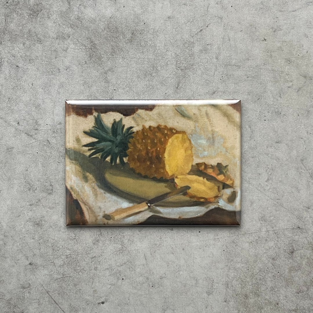 Yvonne Boyd,Pineapple on chopping board, 1941 Magnet