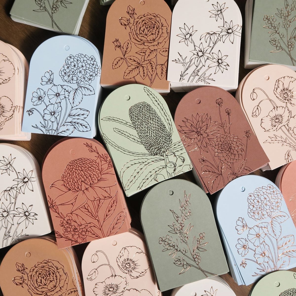 Floral tags