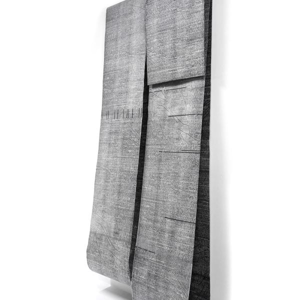 Bridget Hillebrand 'The Deep' 2023, Linocut on washi paper. 'The Deep' Photo: Bridget Hillebrand