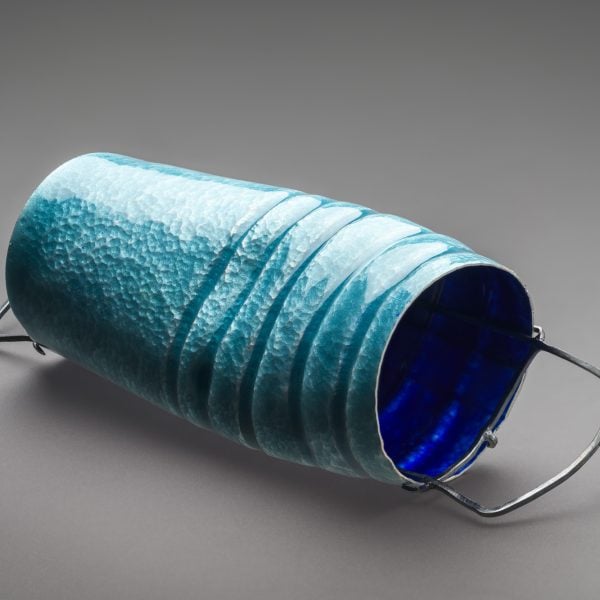 Catherine Large, crushed vessel brooch, 2025.