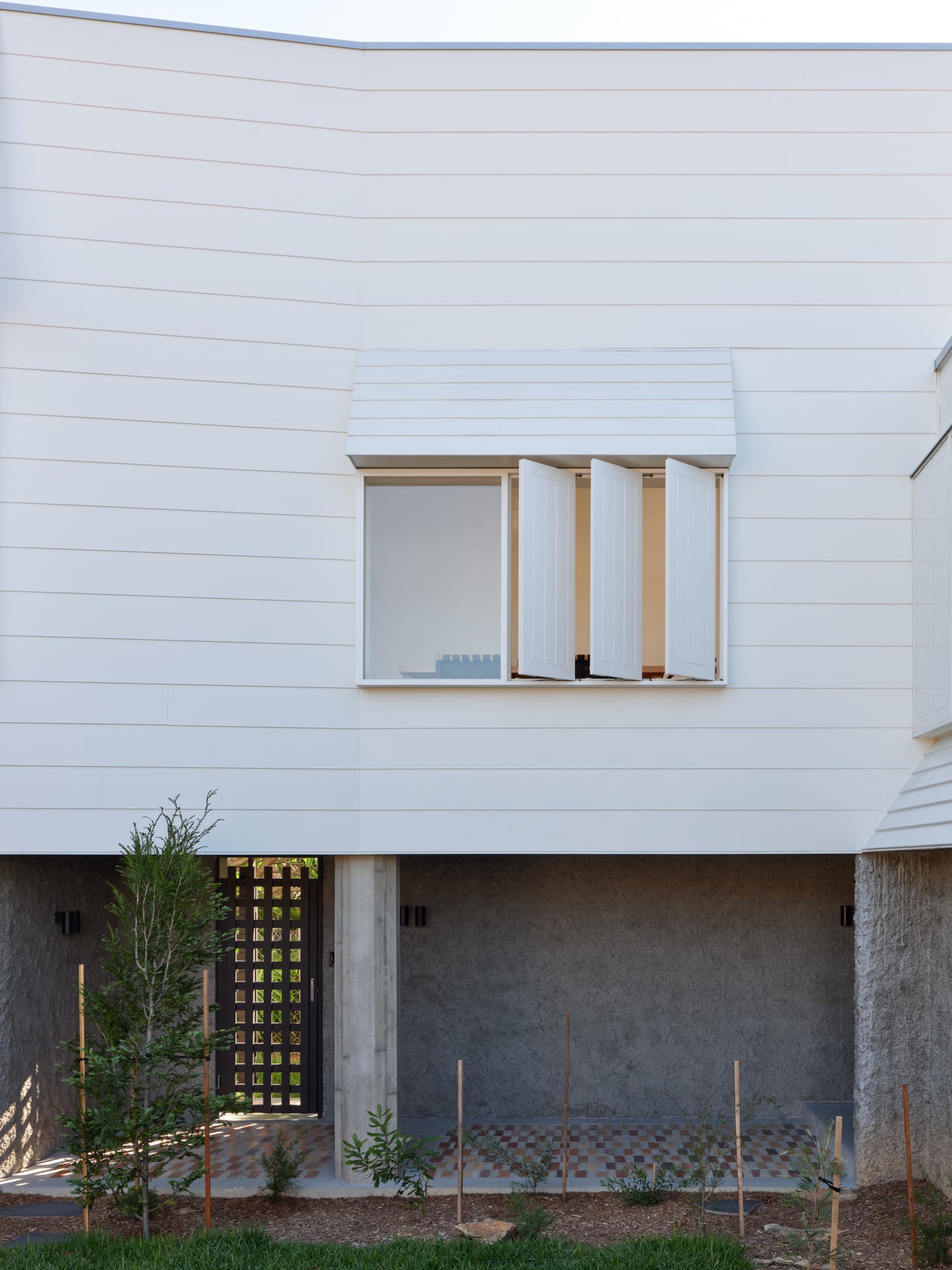 Exterior of a house