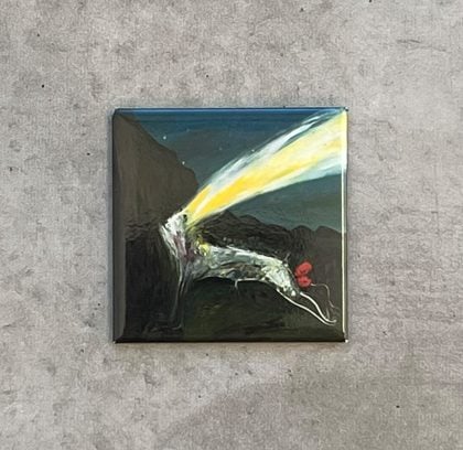 Arthur Boyd: Nebuchadnezzar being struck by lightning magnet