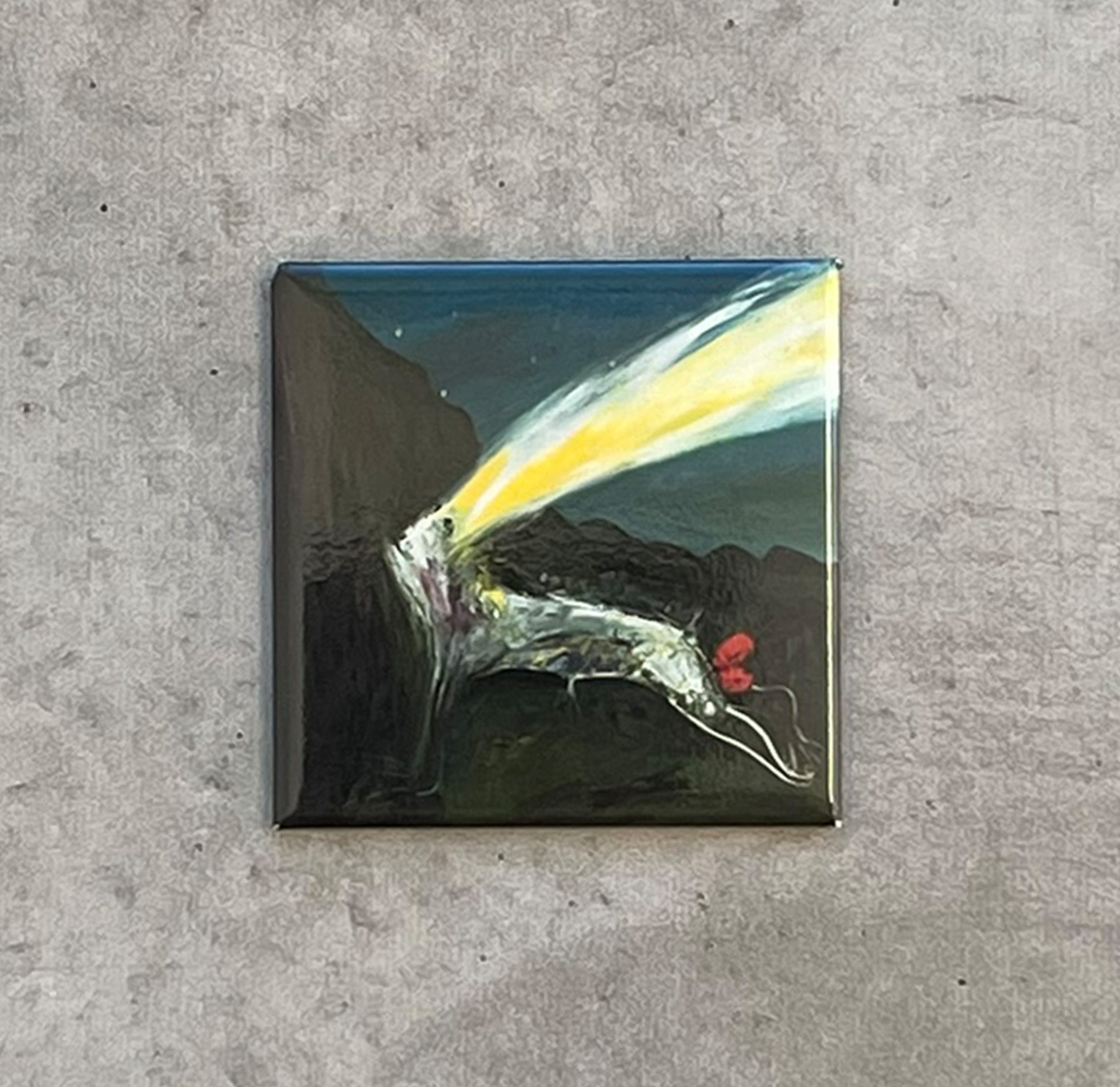 Arthur Boyd: Nebuchadnezzar being struck by lightning magnet