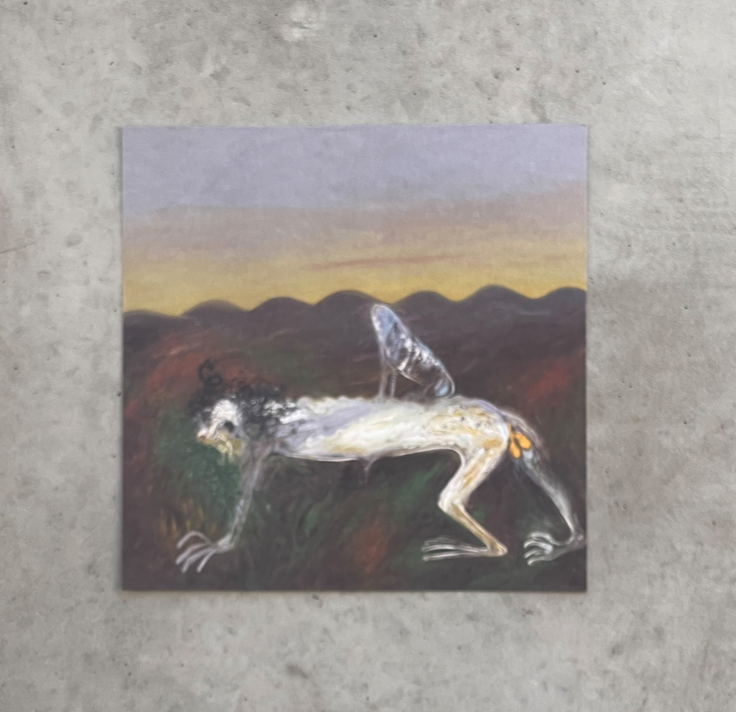 Man on Fire: Visions of Nebuchadnezzar Square Postcard Set of 6 - Image 2