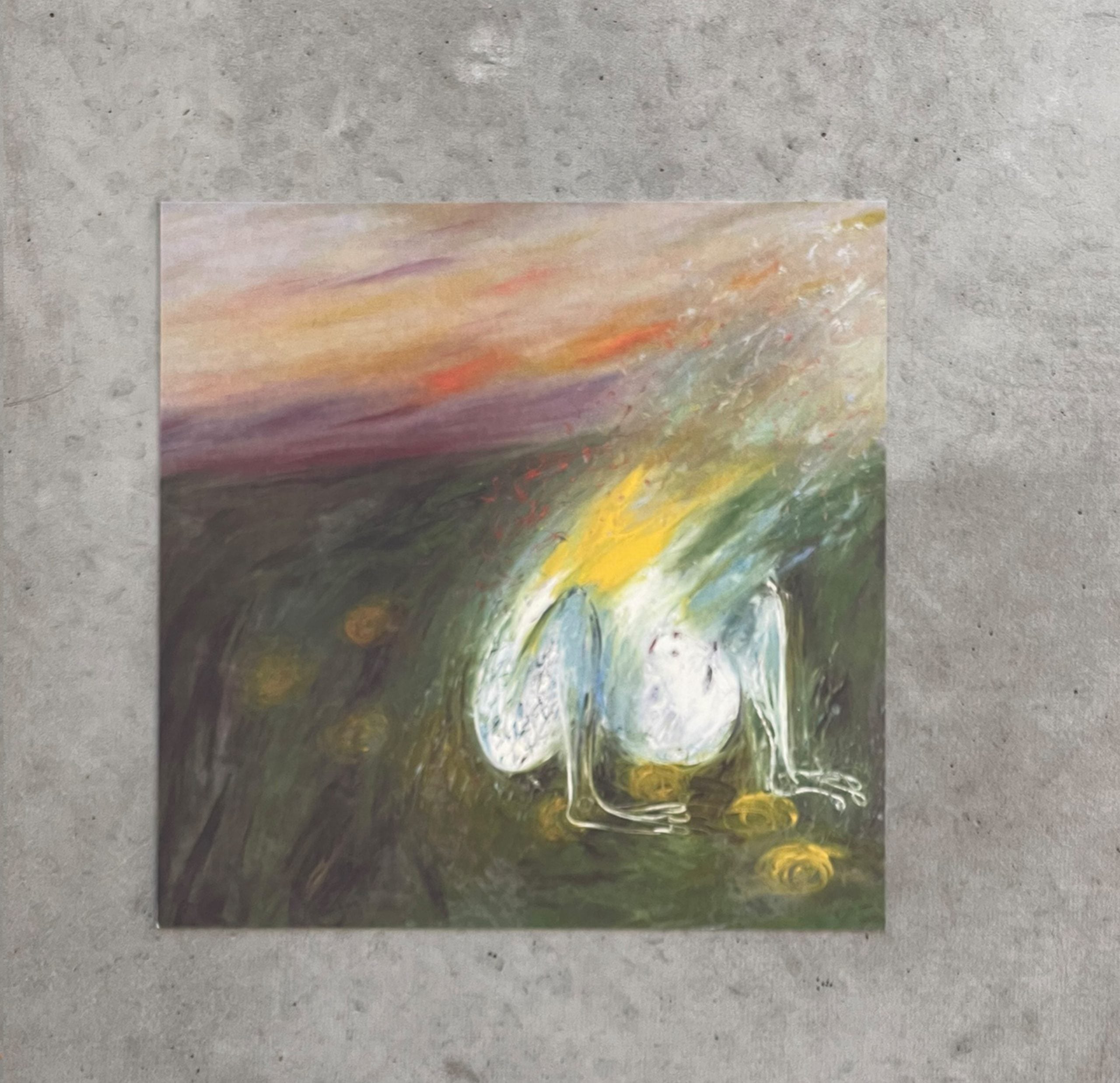 Man on Fire: Visions of Nebuchadnezzar Square Postcard Set of 6 - Image 4