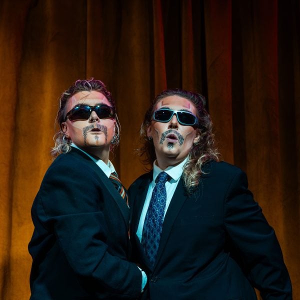Keith & Stocky onstage